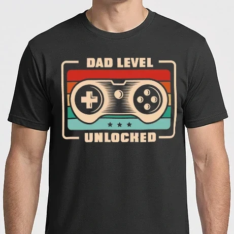 Férfi Imperial póló - Dad Level unlocked