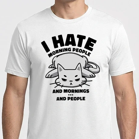 Férfi Imperial póló - Antiszociális macska