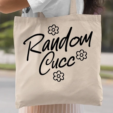 Vászontáska - Anyák napi vászontáska  random cucc