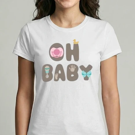Női Imperial póló - Oh, baby