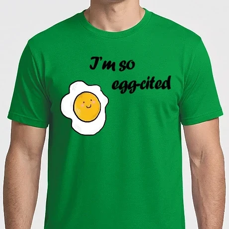Férfi Imperial póló - I'm so egg-cited