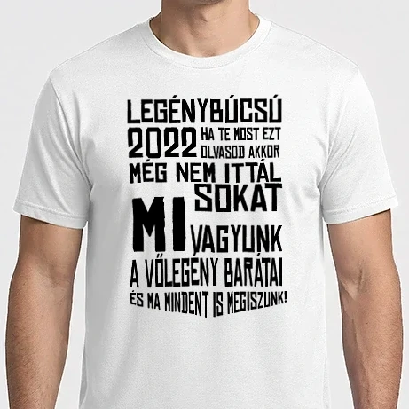 Férfi Imperial póló - Legénybúcsú 2022 vőlegény