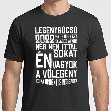 Férfi Imperial póló - Legénybúcsú 2022 vőlegény