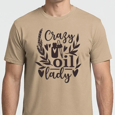 Férfi Imperial póló - crazy oil lady