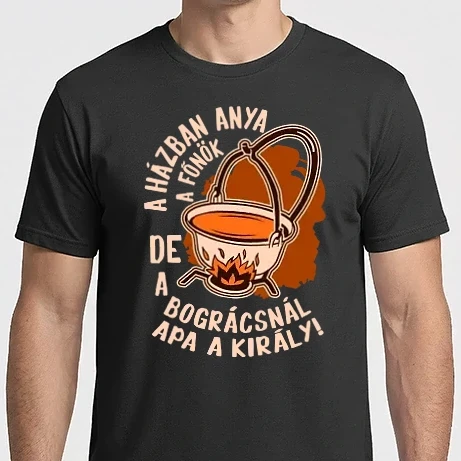 Férfi Imperial póló - Apa a bogrács királya