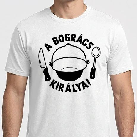 Férfi Imperial póló - Bogrács király fekete