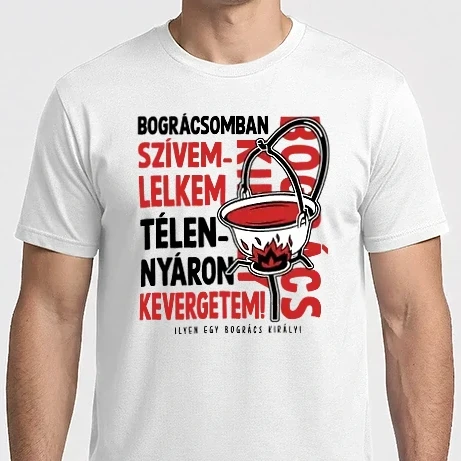 Férfi Imperial póló - Bográcsomban szívem lelkem
