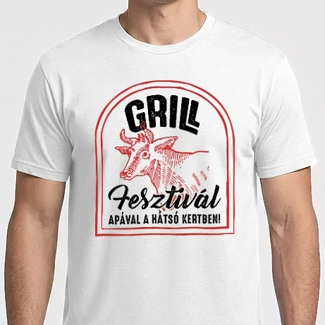 Férfi Imperial póló - Fesztivál szarvasmarha grill