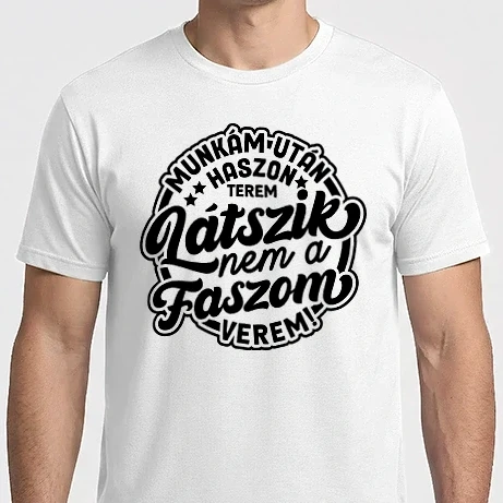 Férfi Imperial póló - Munkám után haszon látszik