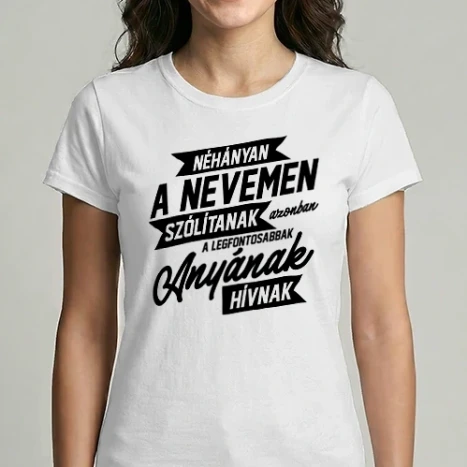 Női Imperial póló - Néhányan a nevemen anya