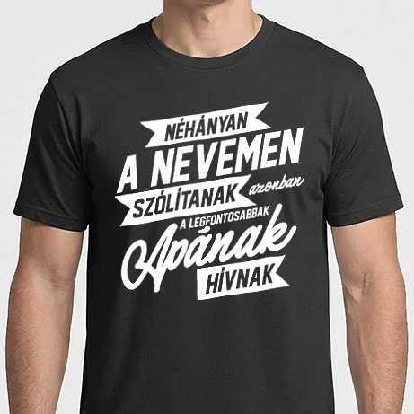 Férfi Imperial póló - Néhányan a nevemen apa lght