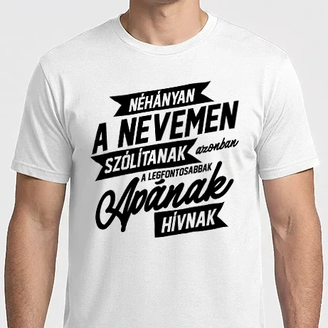 Férfi Imperial póló - Néhányan a nevemen apa