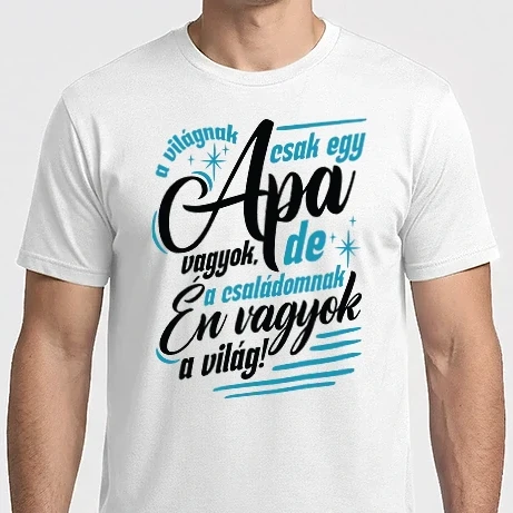 Férfi Imperial póló - A világnak csak egy Apa vagyok