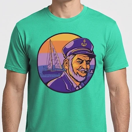 Férfi Imperial póló - Hajós kapitány