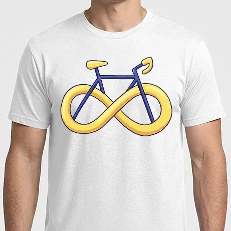 Férfi Imperial póló - Örökké bringás