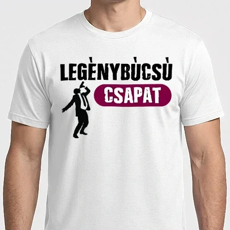 Férfi Imperial póló - Legénybúcsú csapat (részeg fazon)