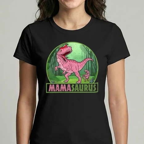 Női Imperial póló - Mamasaurus rex