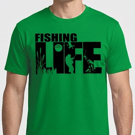 Férfi Imperial póló - Fishing Life
