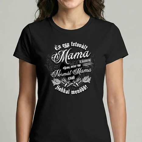 Női Imperial póló - Én egy tetovált mama vagyok