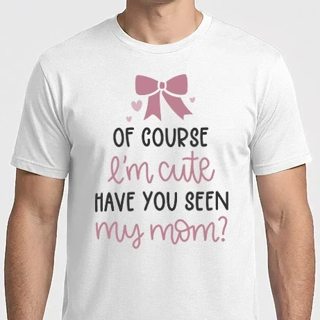 Férfi Imperial póló - Of course I'm cute