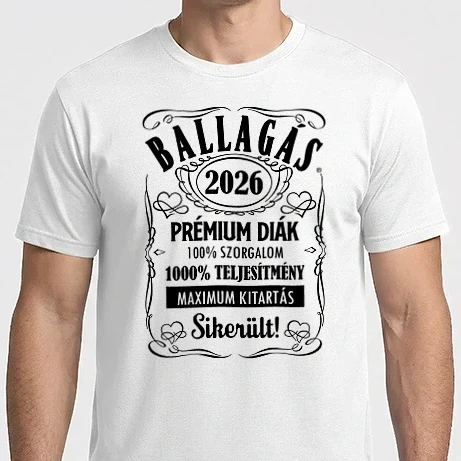 Férfi Imperial póló - Prémium Ballagó