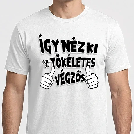 Férfi Imperial póló - Így néz ki egy tökéletes végzős