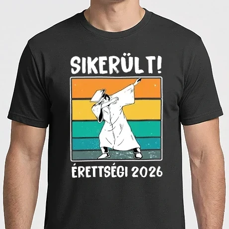 Férfi Imperial póló - Sikerült az érettségi 2026