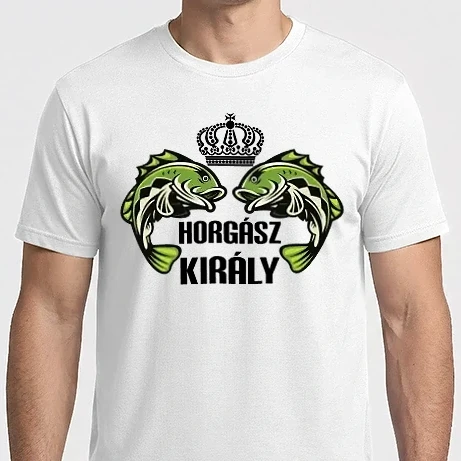 Férfi Imperial póló - Horgász király