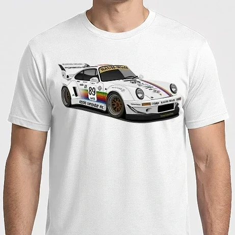 Férfi Imperial póló - Porsche 911 RWB Apple