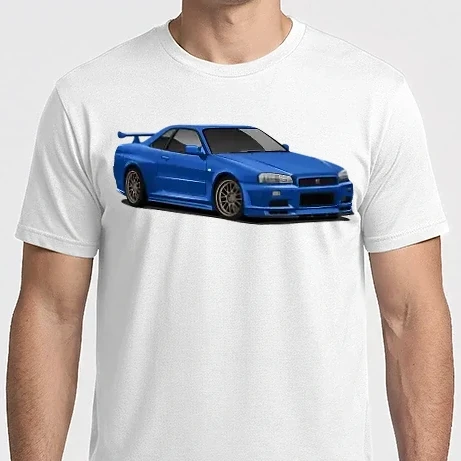 Férfi Imperial póló - Nissan Skyline R34 GT-R