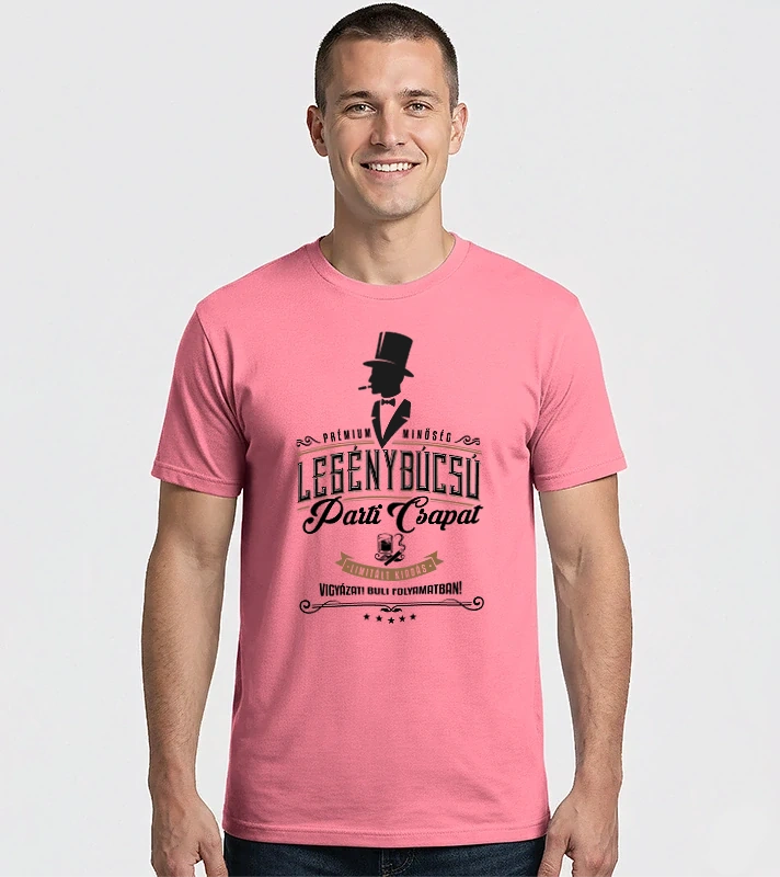 Legénybúcsú póló – Férfi Imperial póló