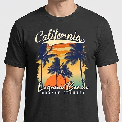 Férfi Imperial póló - California Laguna Beach Orange Country