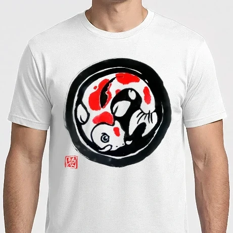 Férfi Imperial póló - koi