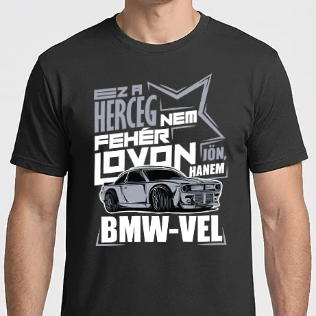 Férfi Imperial póló - Szőke herceg bmw drk