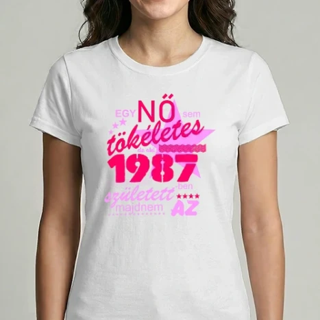 Női Imperial póló - egy nő sem tökéletes 1987