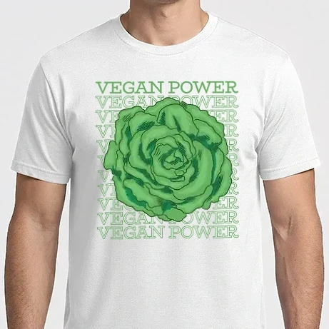 Férfi Imperial póló - Vegan Power