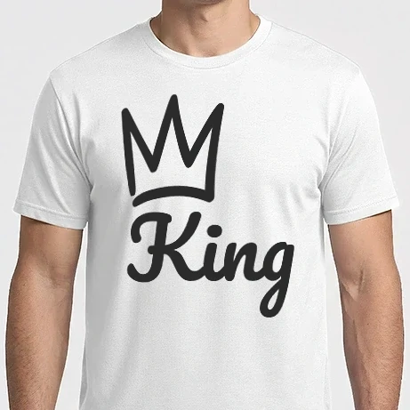 Férfi Imperial póló - King páros minta