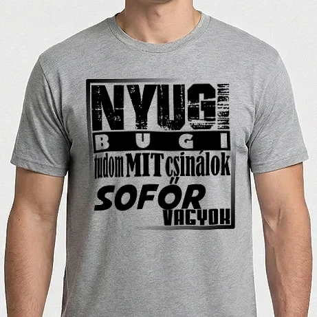 Férfi Imperial póló - nyugi sofőr