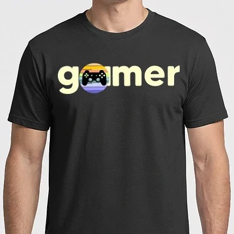 Férfi Imperial póló - gamer felirat