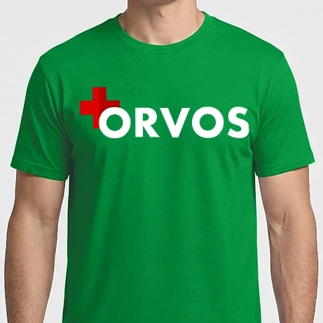 Férfi Imperial póló - Orvos (white)