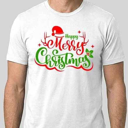 Férfi Alap póló - Merry Christmas