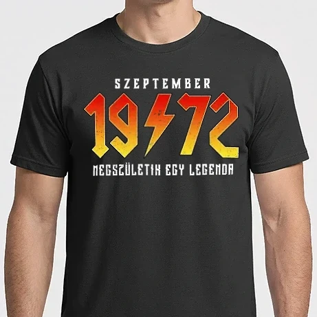 Férfi Imperial póló - 1972 Szeptember megszületik egy legenda