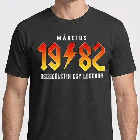 Férfi Imperial póló - 1982 Március megszületik egy legenda
