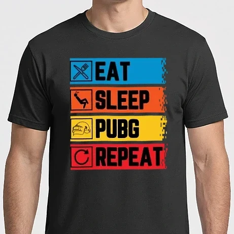 Férfi Imperial póló - Eat Sleep Pubg Repeat