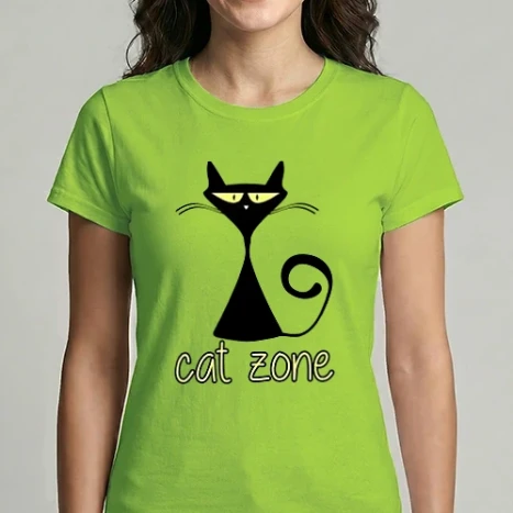 Női Imperial póló - cat zone