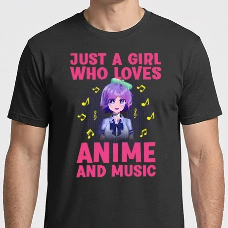 Férfi Imperial póló - Love anime and music