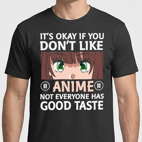 Férfi Imperial póló - Ok if you dont like Anime