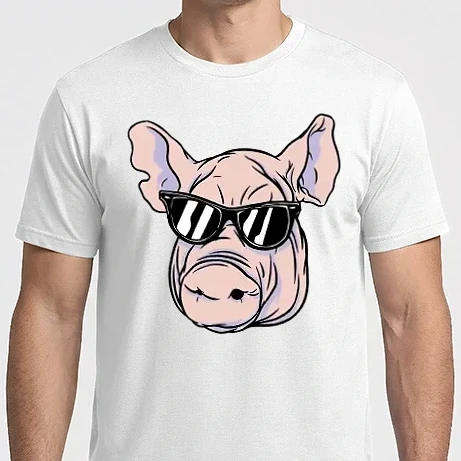 Férfi Imperial póló - Malac