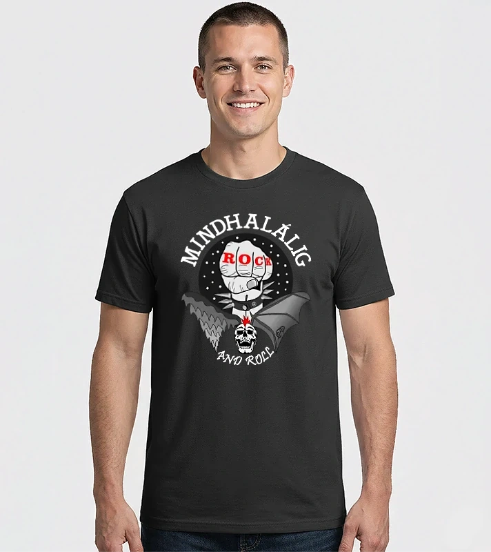Mindhalálig rock and roll Ököl – Férfi Imperial póló