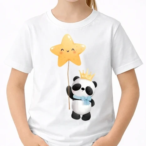 Uniszex gyerek Póló - Panda 14